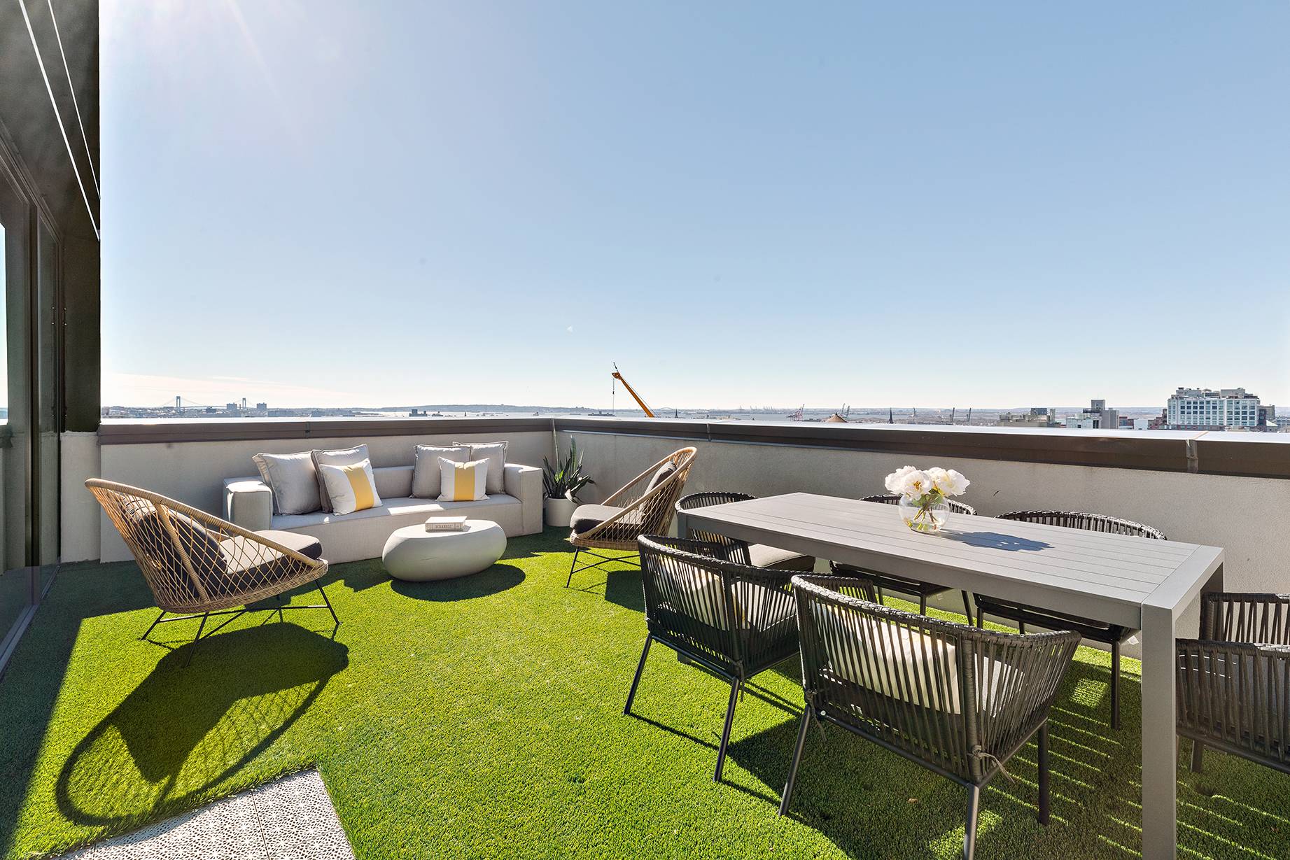 This extraordinary 3BR 3BA duplex at the Nevins defies belief.