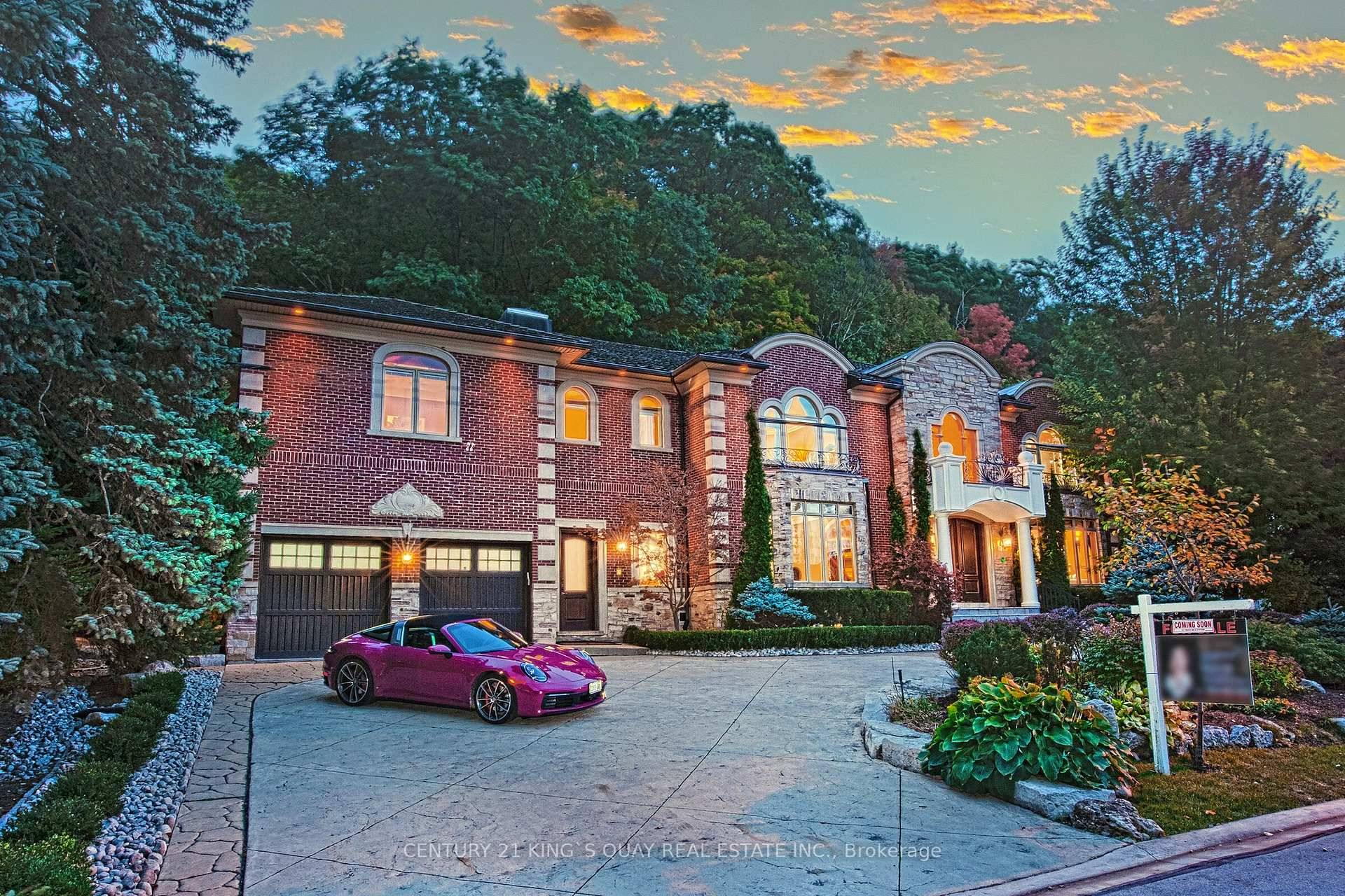 Custom Built Designed by famous AH Designers in Prime Hogg's Hollow Bridle Path which the Most Coveted Neighborhood.