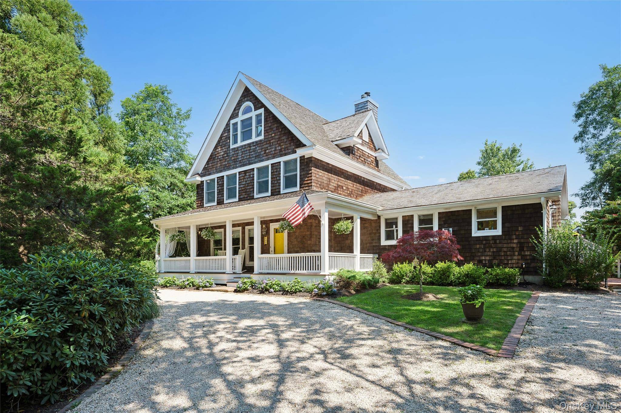 Introducing a stunning Southampton country traditional home, newly available on the market.