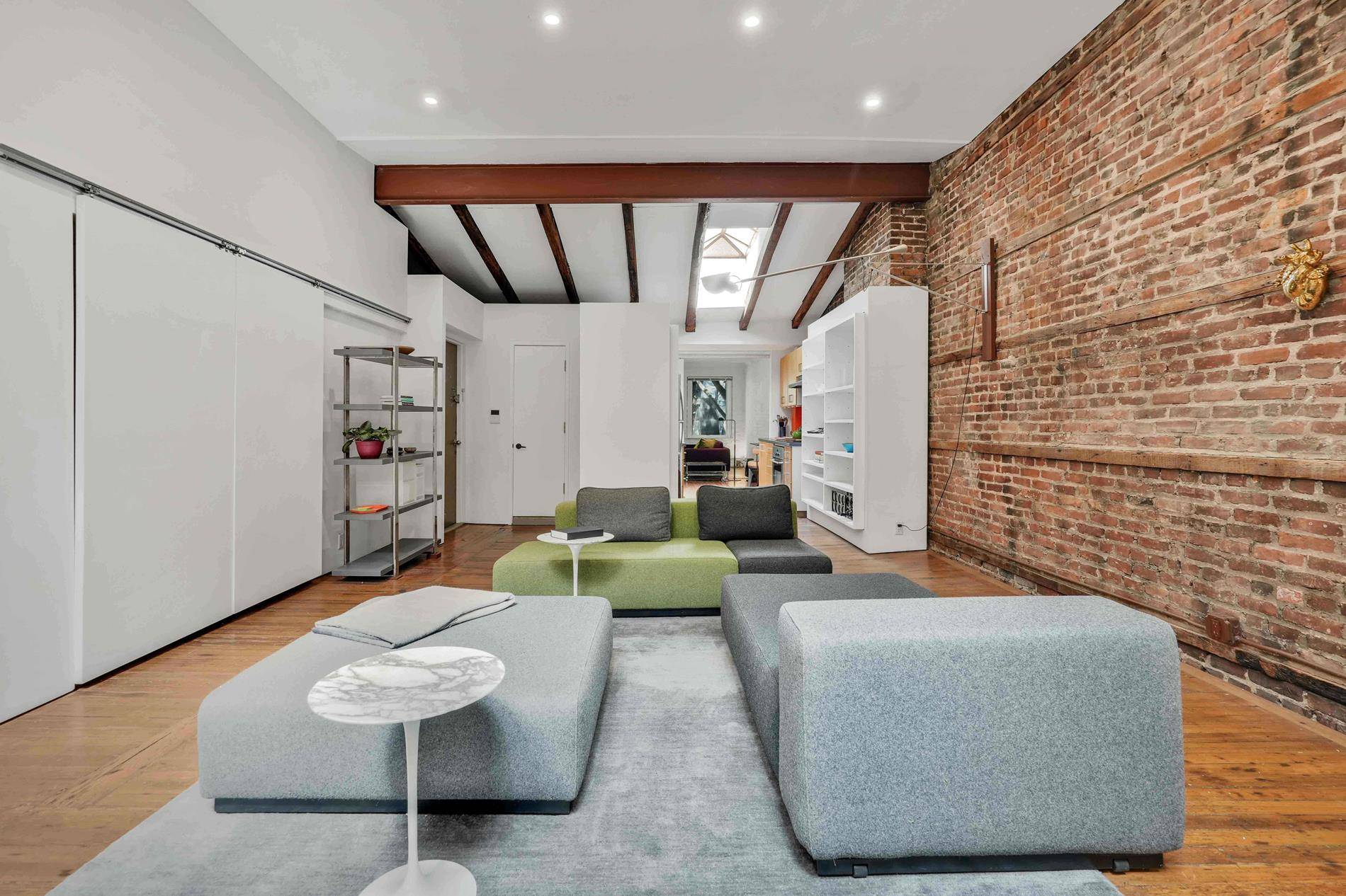 Experience the charm of this expansive Prewar Artist Loft, offering Townhouse Style Living.