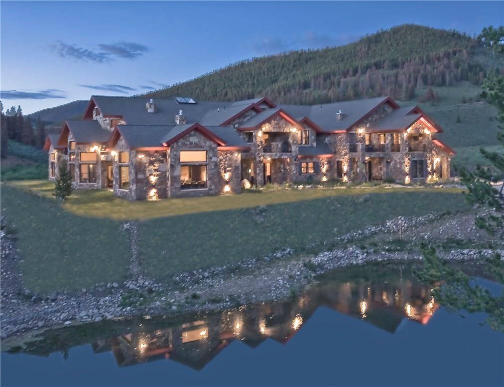 An indoor waterfall welcomes you to magnificent and unique Alpine Villa for your corporate retreats.