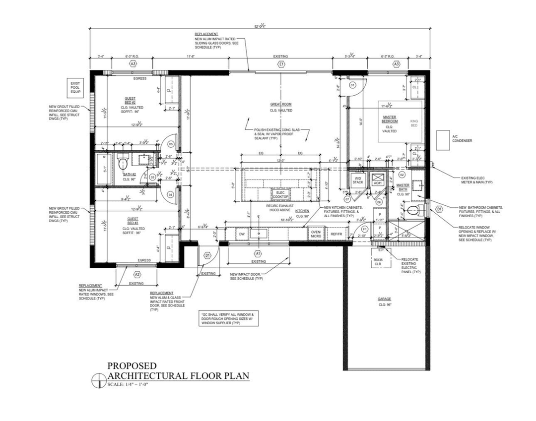 Welcome to this extensively renovated 3 bedroom, 2 bathroom waterfront home in the highly desirable Lake Clarke Shores community.