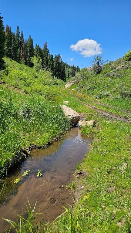 This acreage consists two 2 parcels a 860 acre parcel and a 500 acre parcel, both offering a mix of dark timber, aspen forests and mixed montane shrub.