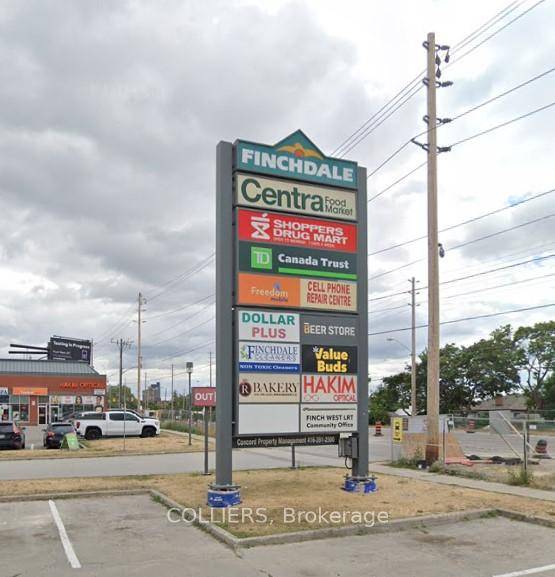 Prime retail opportunity in the bustling Finchdale Plaza at Finch Ave W amp ; Islington.