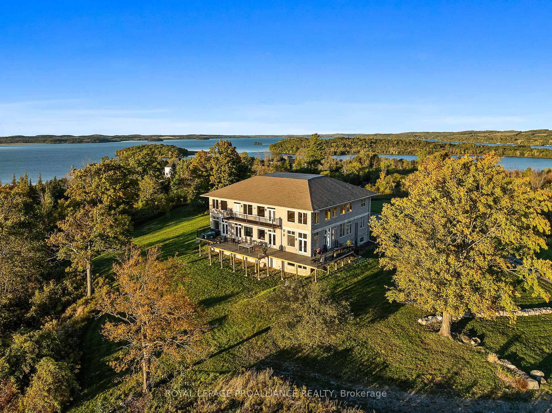 Discover the unique opportunity to live on an 83 acre estate on Rice Lake !