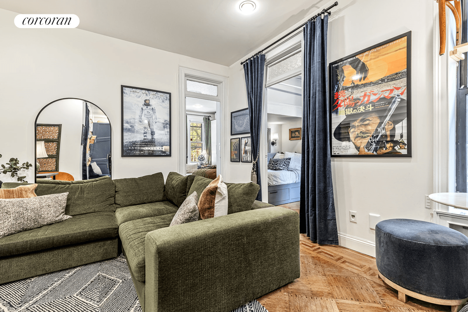 Charming Pre War 1BR Home Office in Prime Greenwich Village Nestled in the heart of Greenwich Village, this elegant pre war 1 bed 1 bath home features high ceilings, original ...