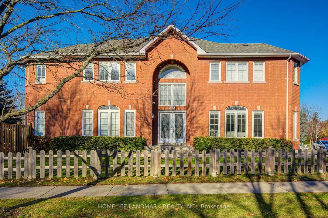 282 Manhattan Dr brings the best of modern family living in the heart of Markville on a premium corner lot.