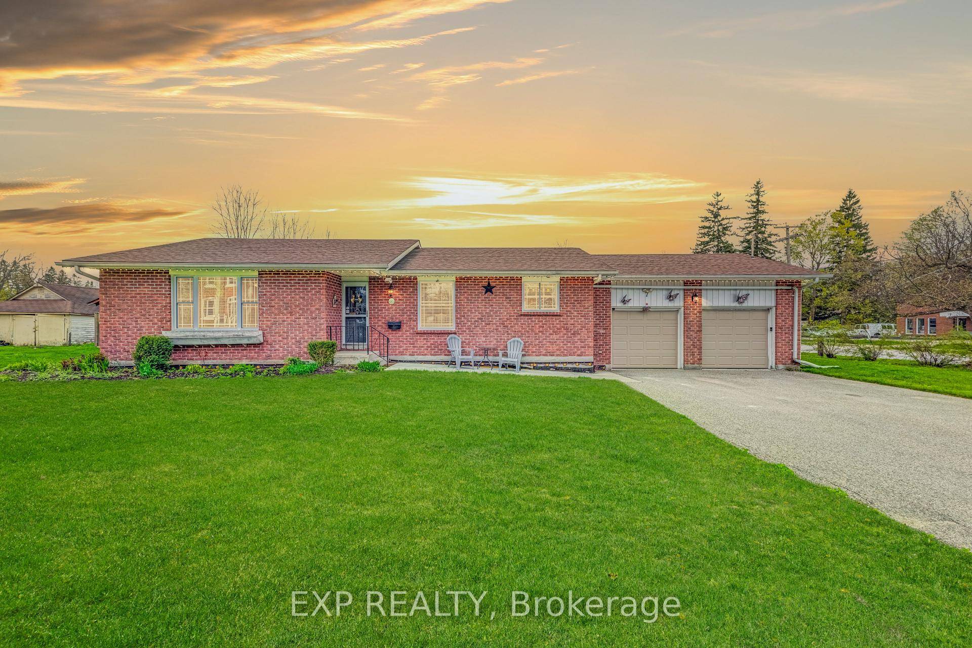 This Charming, Move In Ready, Three Bedroom Brick Bungalow Offers Comfort, Style, And Space In The Peaceful Town Of Cannington.