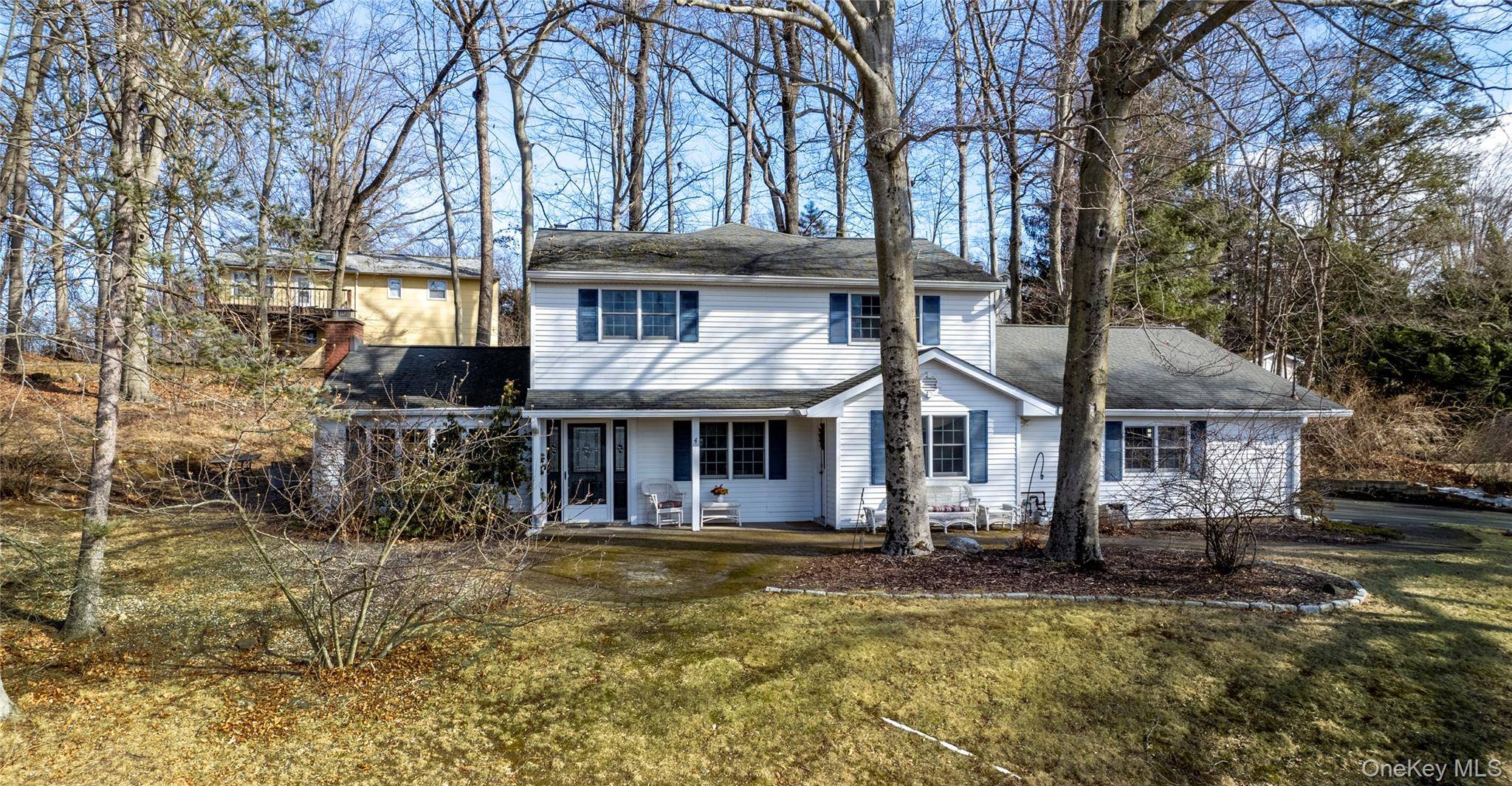 Nestled at the end of a cul de sac in West Nyack, this expanded Colonial offers a spacious and versatile layout, perfect for modern living.