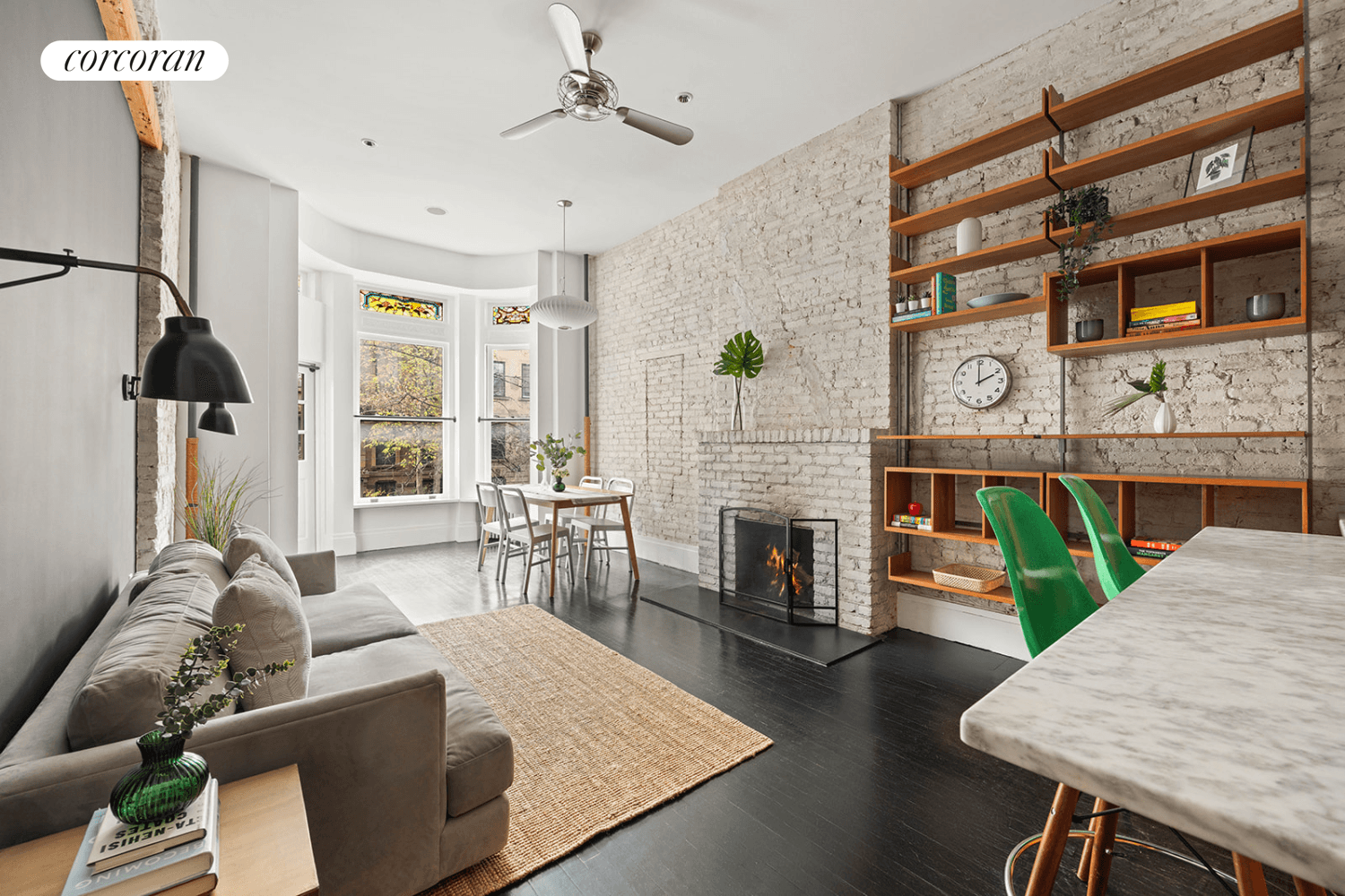 31 8th Avenue, Unit 2 is a sophisticated coop apartment in north Park Slope featuring two private outdoor spaces, and it is like nothing else on the market.