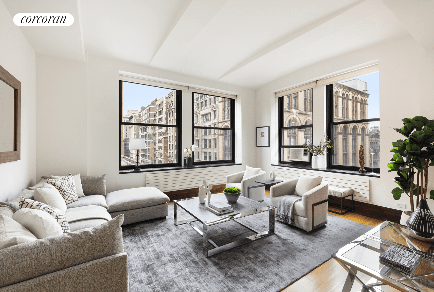 Sophisticated living awaits in this corner, split three bedroom, three bathroom home featuring multiple living areas, an immense amount of storage and an outstanding location within a historic full service ...
