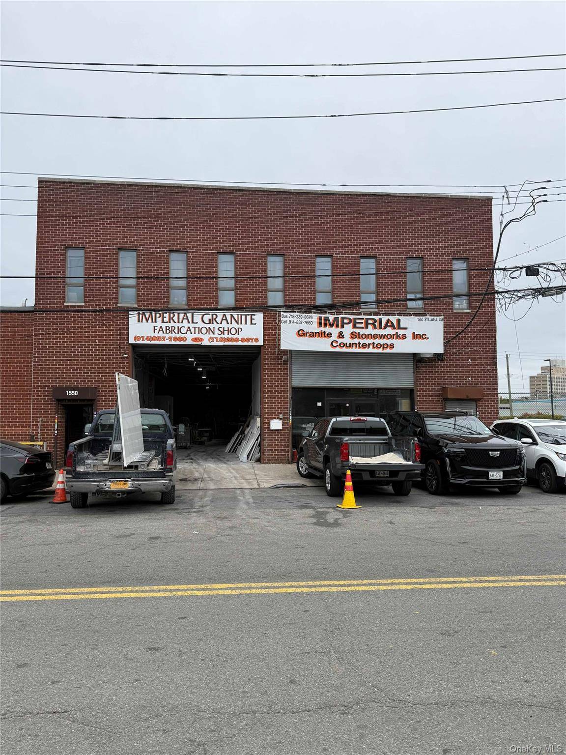 A 5, 000 sq ft commercial space available in a prime Morris Park location, currently operating as a marble shop.