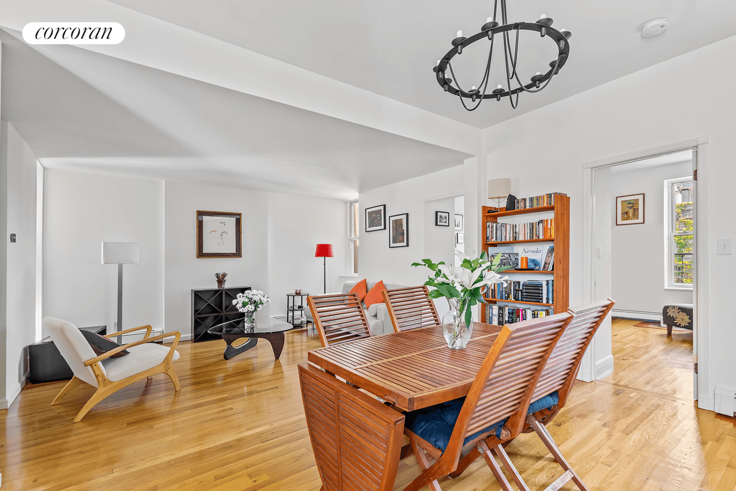 Welcome to 513 12th St. 4, a rare gem of FOUR bedrooms nestled in the heartbeat of South Slope, Brooklyn, and steps to Prospect Park.