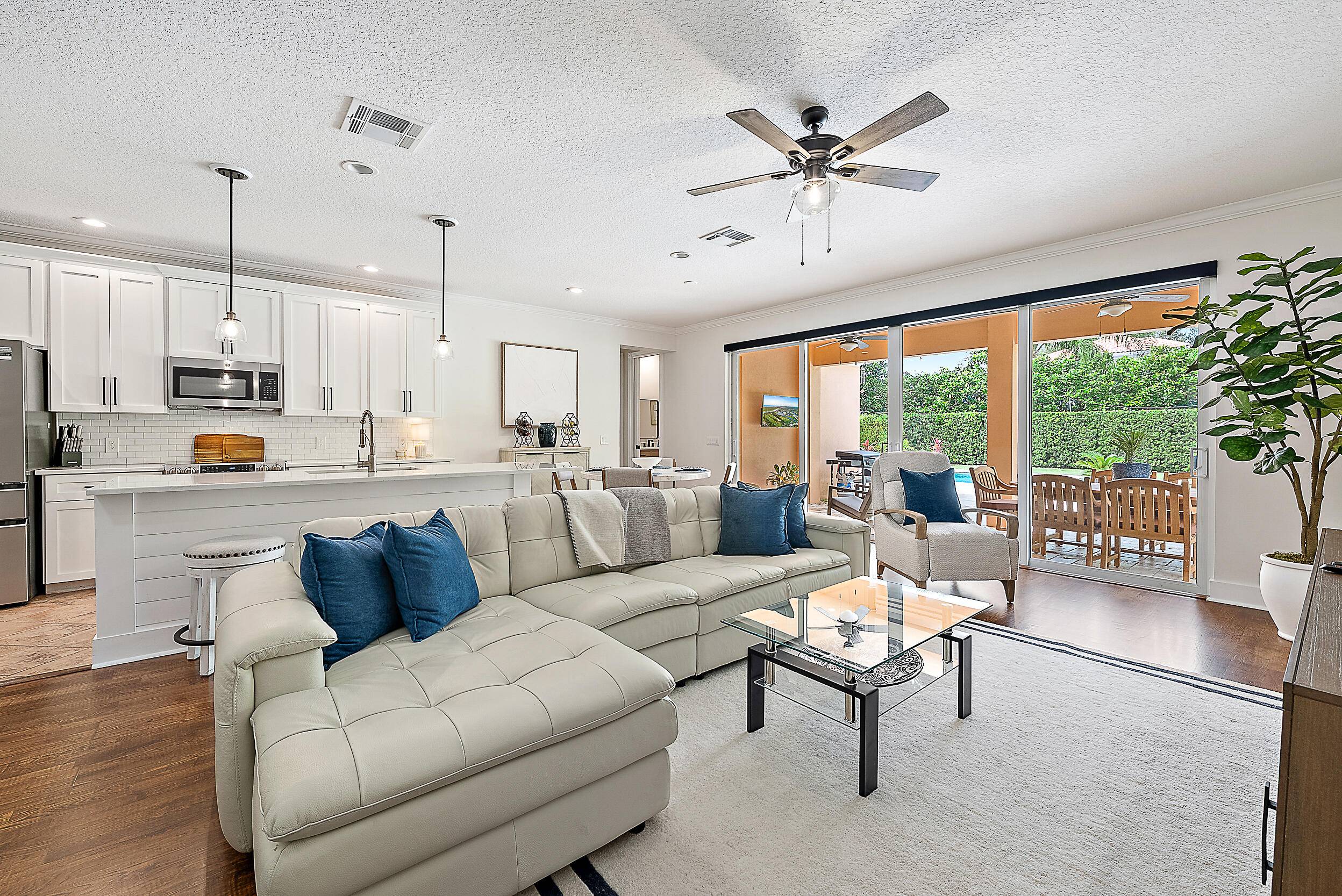 Rare Abacoa Offering This 5 bedroom, 4 bath CBS home with an additional office and a heated salt water pool is truly special, offering nearly 3, 000 sq ft of ...
