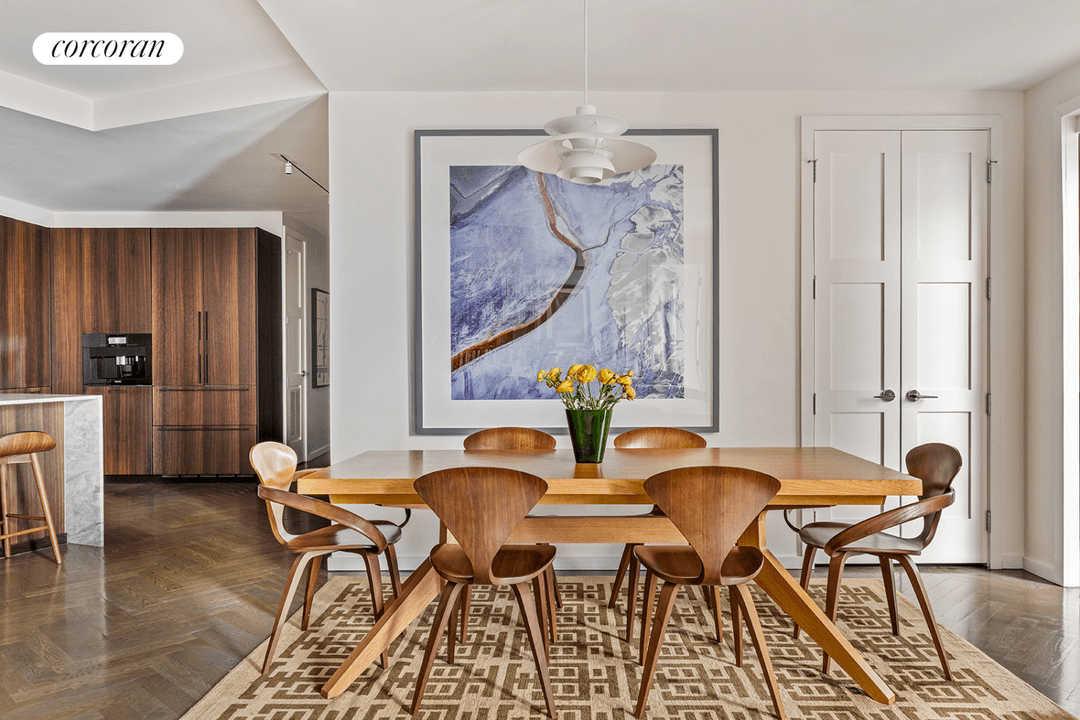 Residence 7D at 805 Washington Avenue is a quietly exceptional four bedroom, two and a half bath home, a category that remains increasingly elusive.
