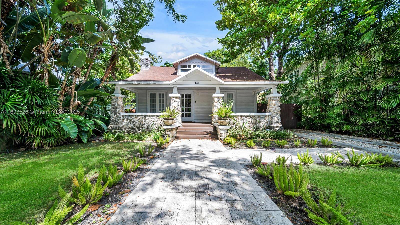 Beautifully remodeled 1920s Miami bungalow in the heart of Buena Vista, just steps from the Design District.