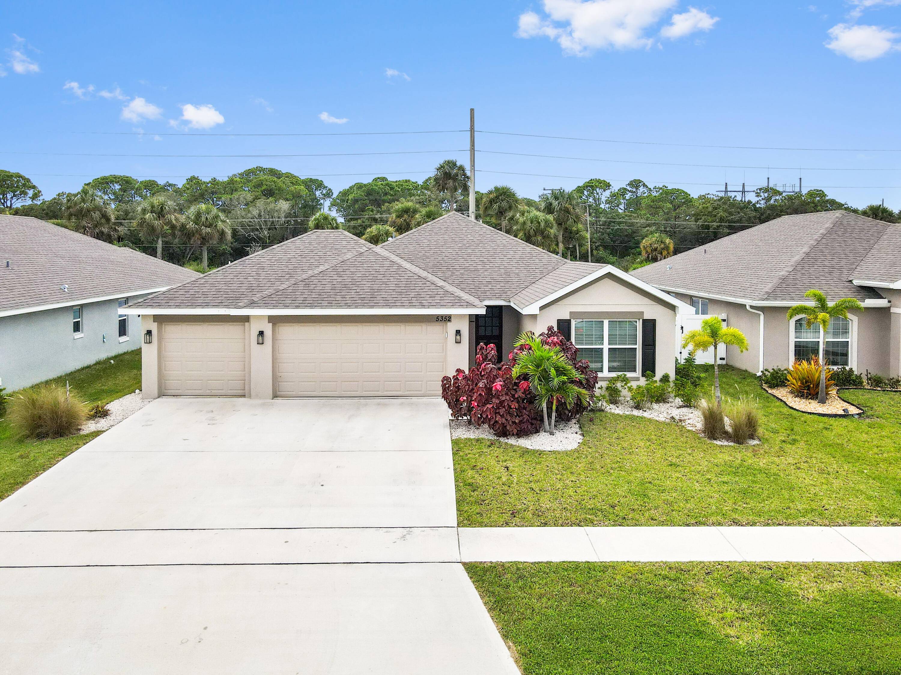 Experience modern living in this beautifully upgraded 2022 built home featuring a rare three car garage.