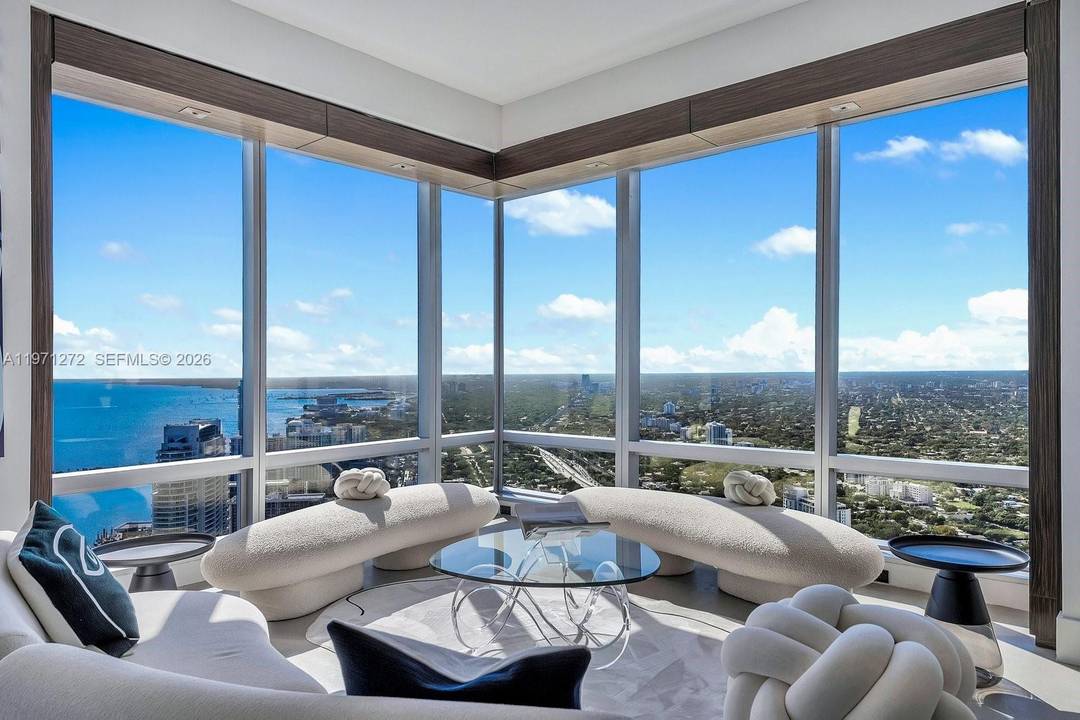 Discover unparalleled luxury on the 60th floor of Four Seasons Residences Brickell.