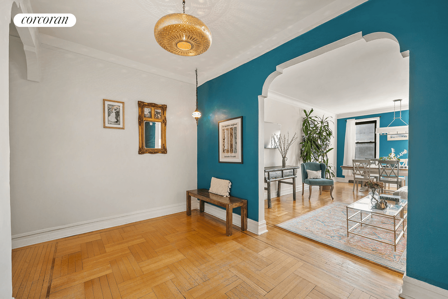 Discover gracious living in this sprawling home currently used as a three bedroom apartment with home office, situated in a beautifully maintained Art Deco building just moments from Prospect Park.