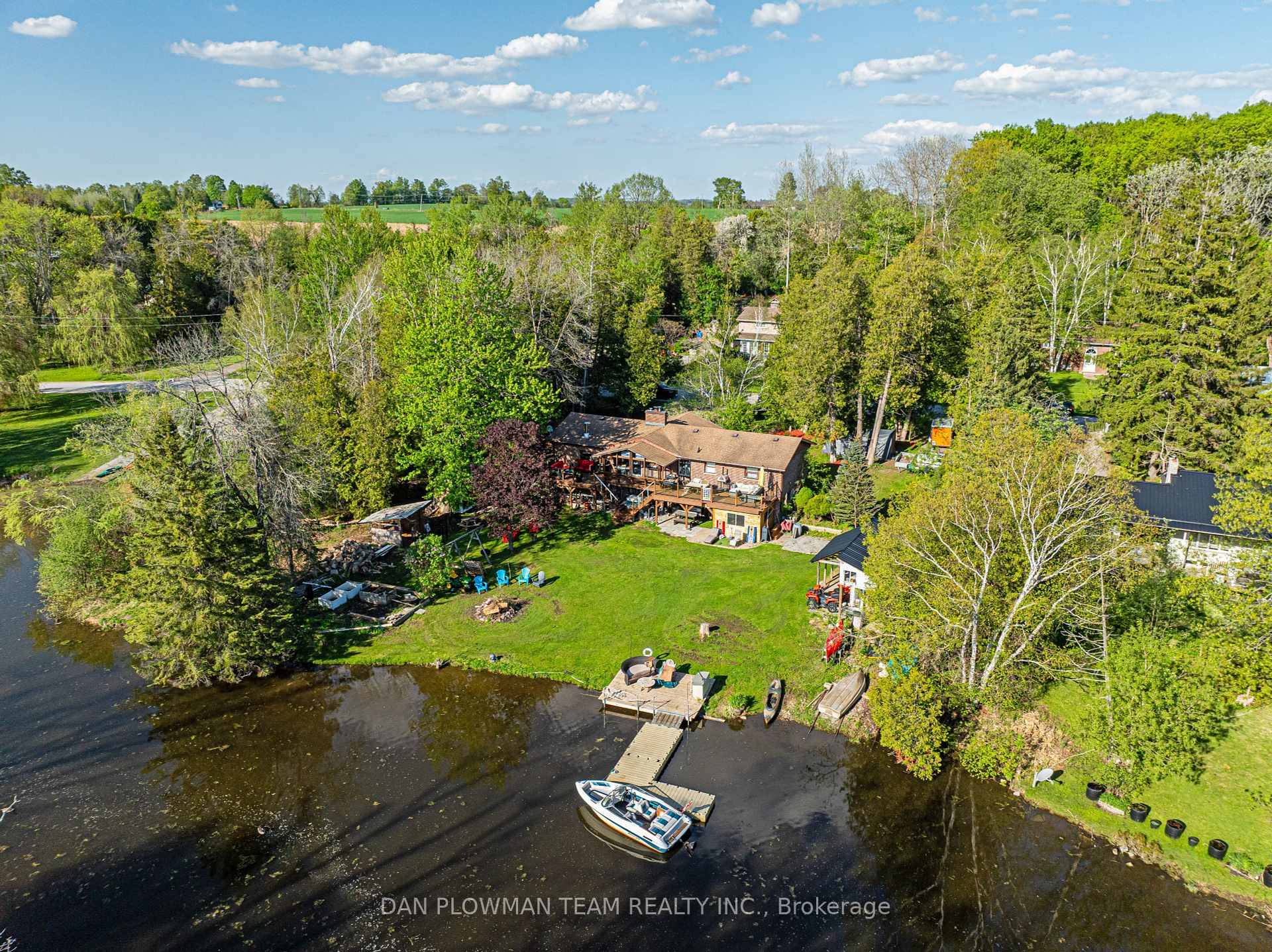 Offers Welcome Anytime On This One Of A Kind Waterfront Bungalow, Ideally Located On The Nonquon River Part Of The Renowned Trent Waterway System.