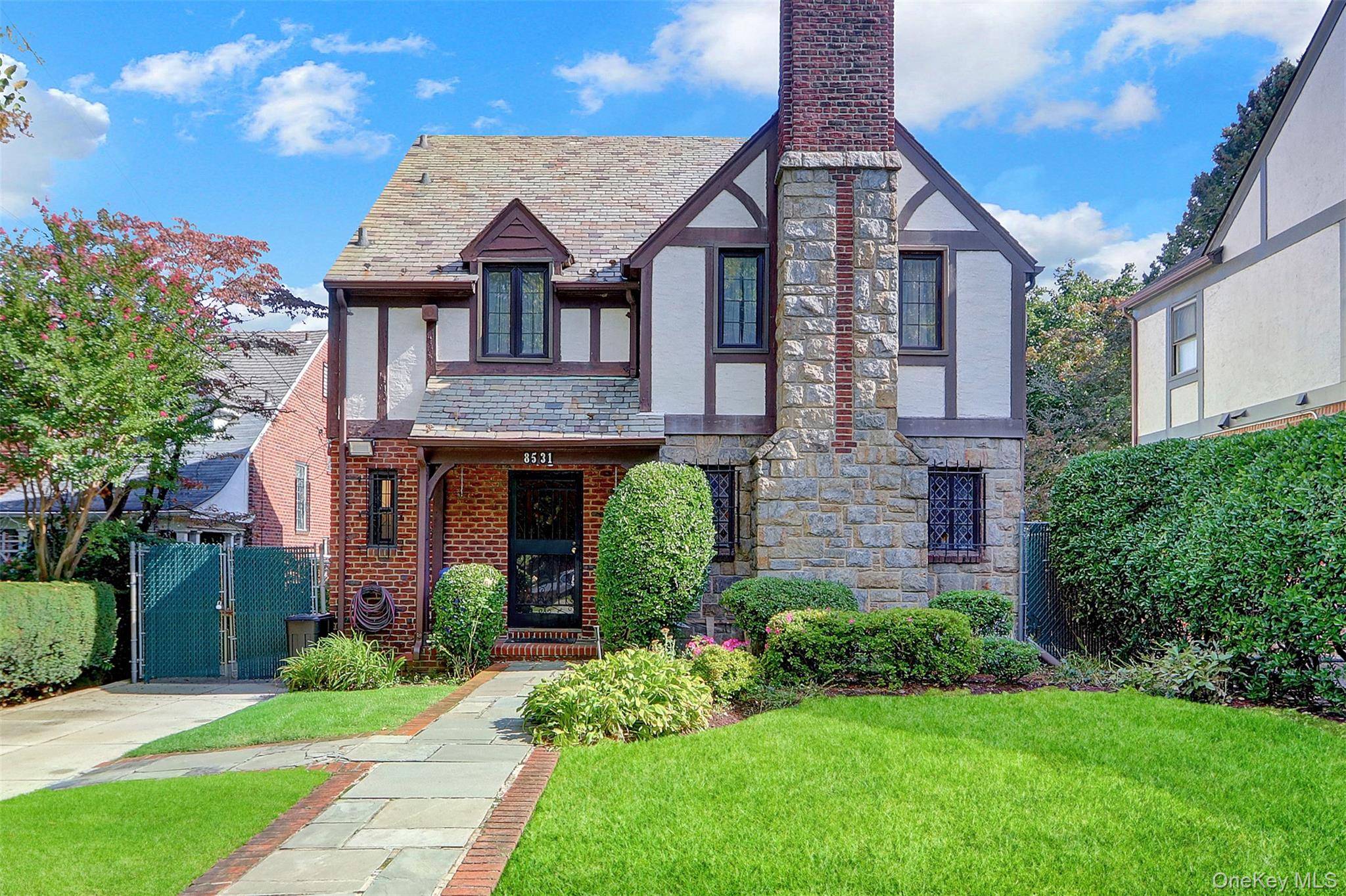 Beautiful tudor style home in the heart of Jamaica Estates.