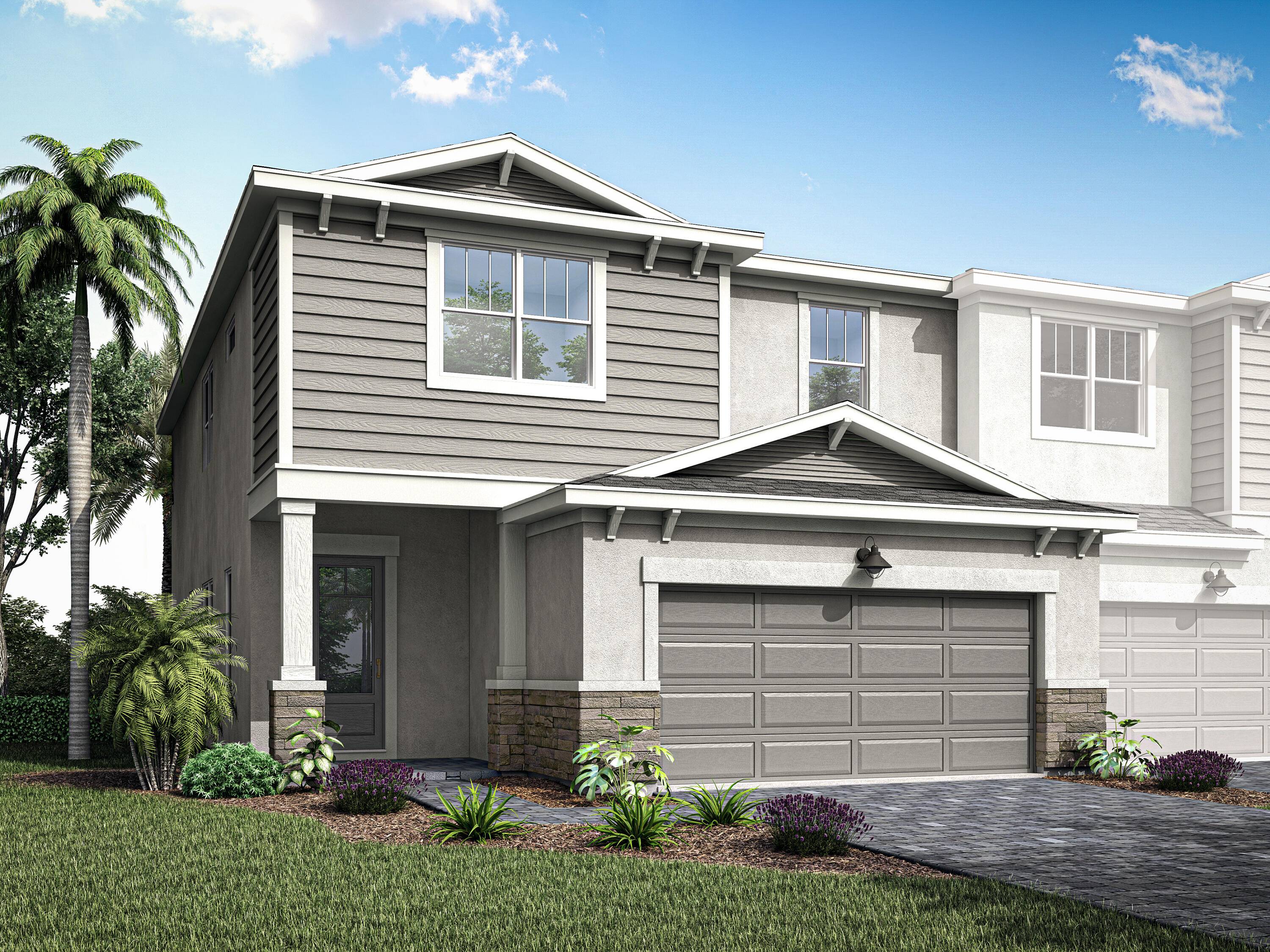 The largest floorplan in the offering at Avila, the Salina is a wide open 3 bedroom and 2.