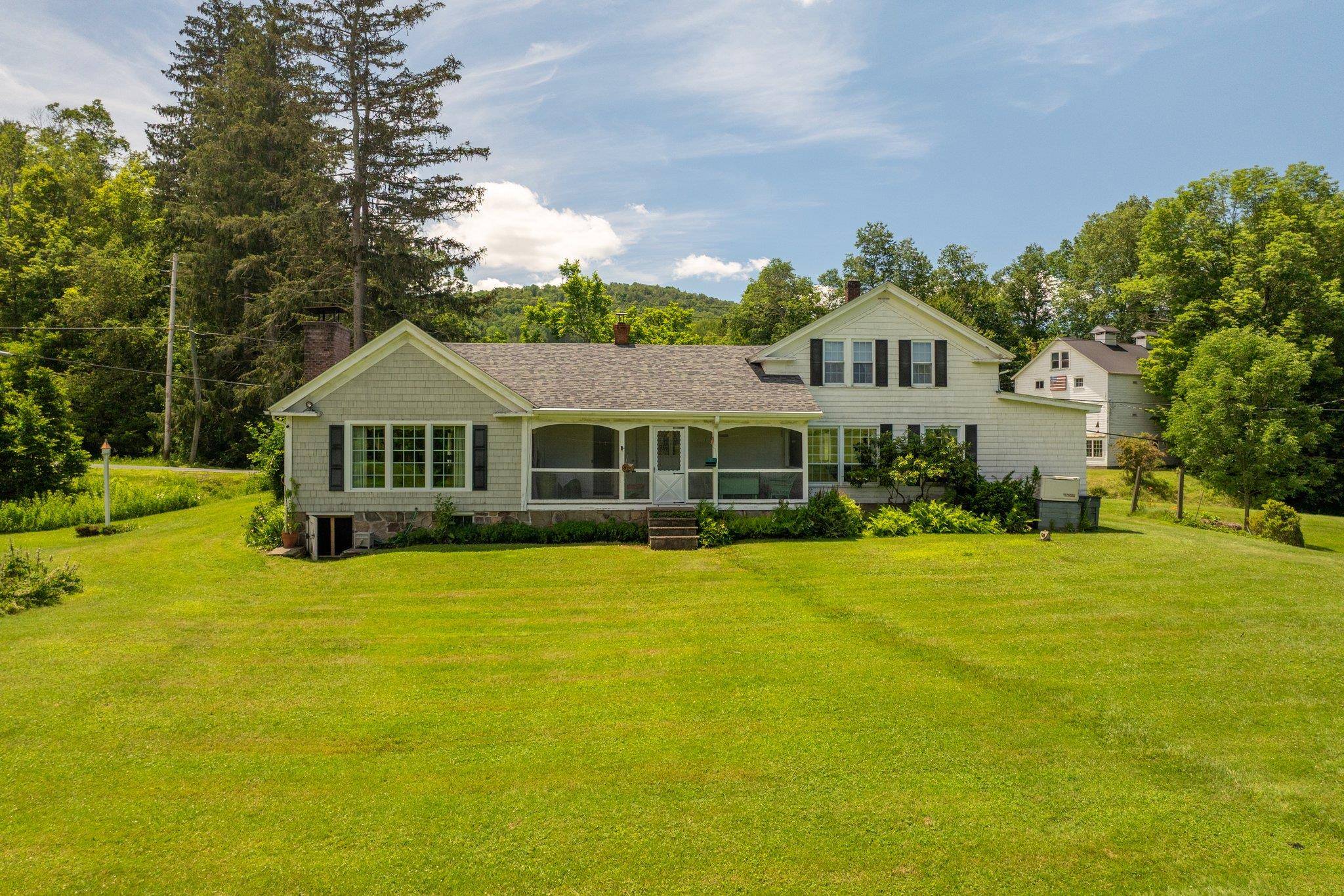 Historic Farmhouse on 87 Acres with Ponds, Outbuildings amp ; Endless Potential.
