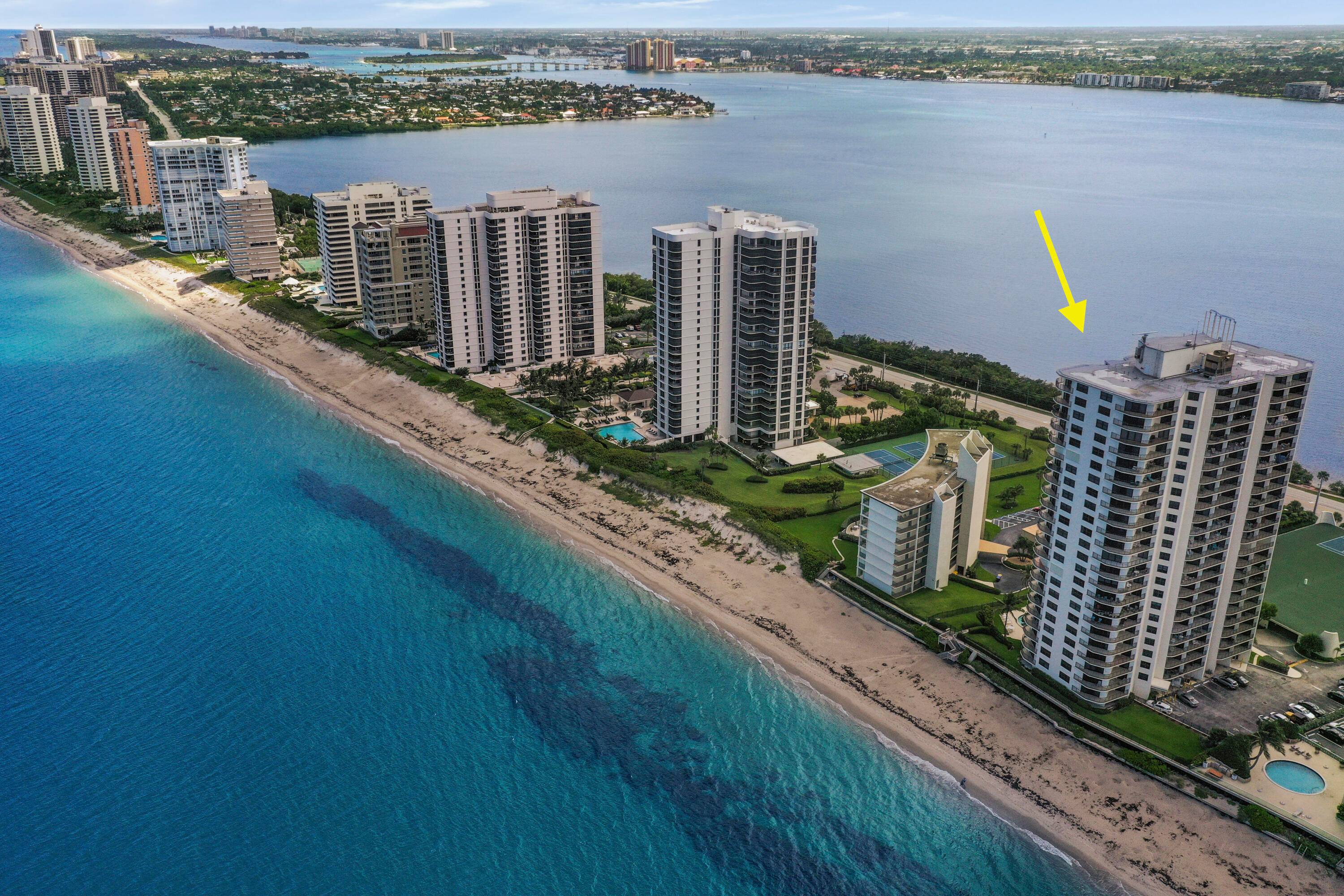 2026 SEASONAL RENTAL ! Spectacular views of the ocean and intercostal views from balconies from 9th floor condo.