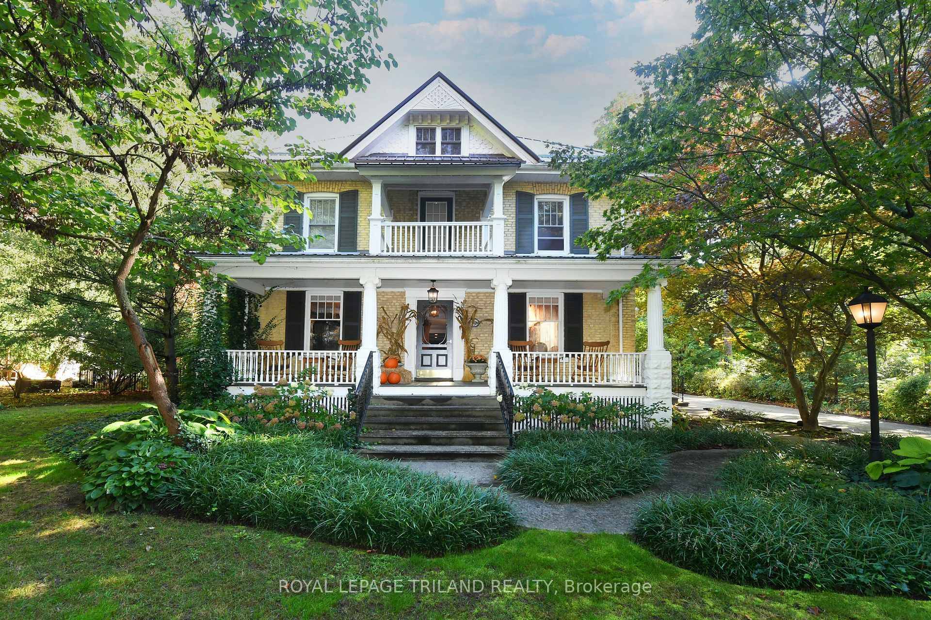 The Victoria A Century Home Oasis Nestled on a charming street in Delaware, Ontario, The Victoria is a beautifully renovated century home surrounded by a lush, park like yard backing ...
