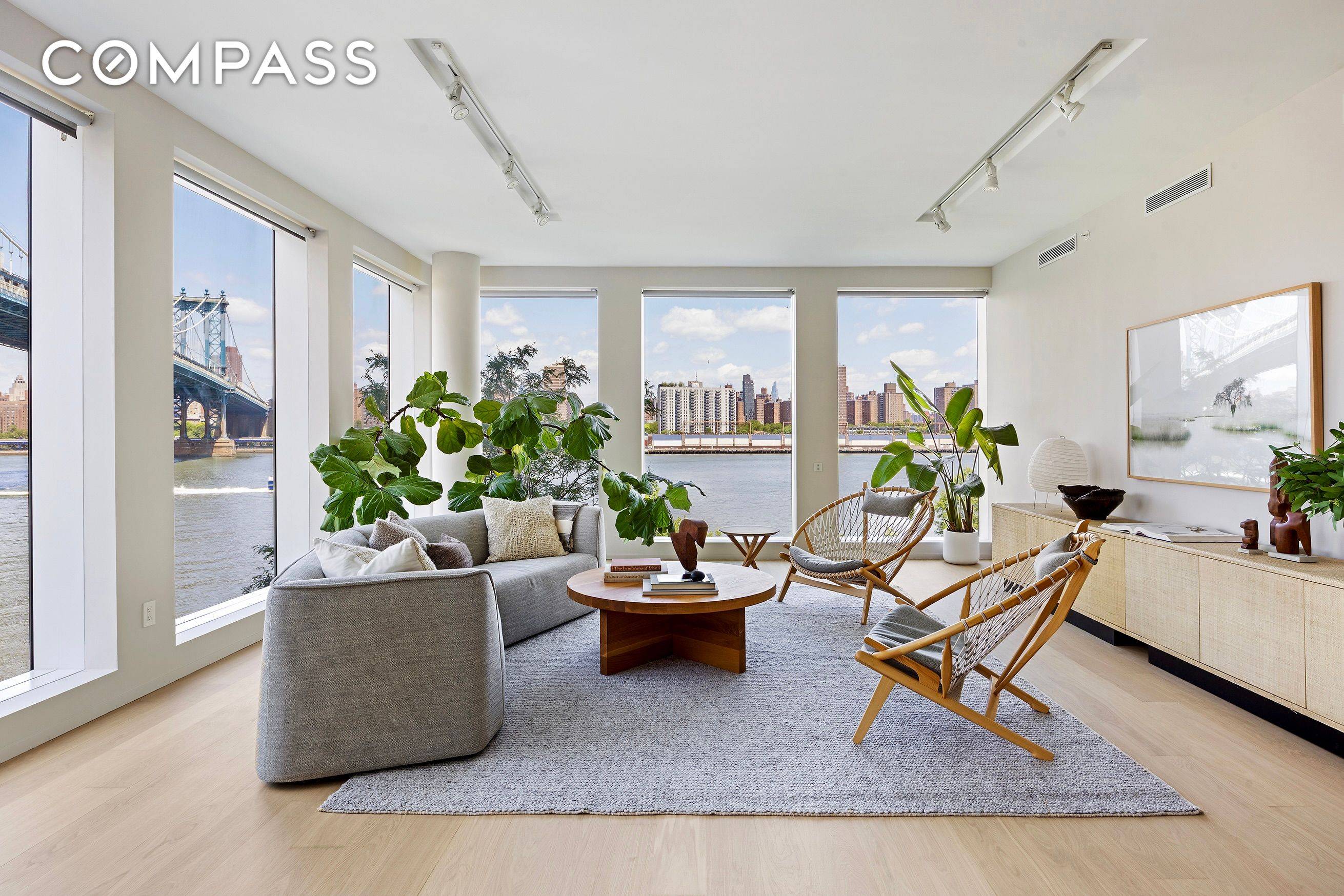 Experience luxury living at its finest in this stunning waterfront condo nestled in the vibrant DUMBO neighborhood.
