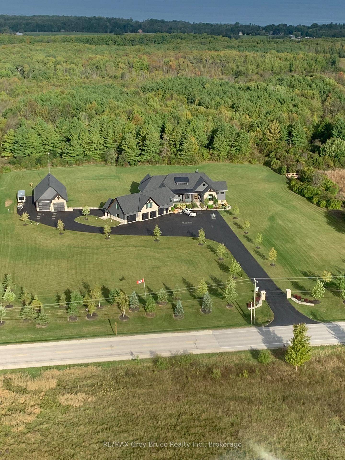 Welcome to your private paradise, this luxurious estate sits on 49 acres of professionally landscaped beauty with a deep spring fed pond stocked with trout, complete with a dock for ...