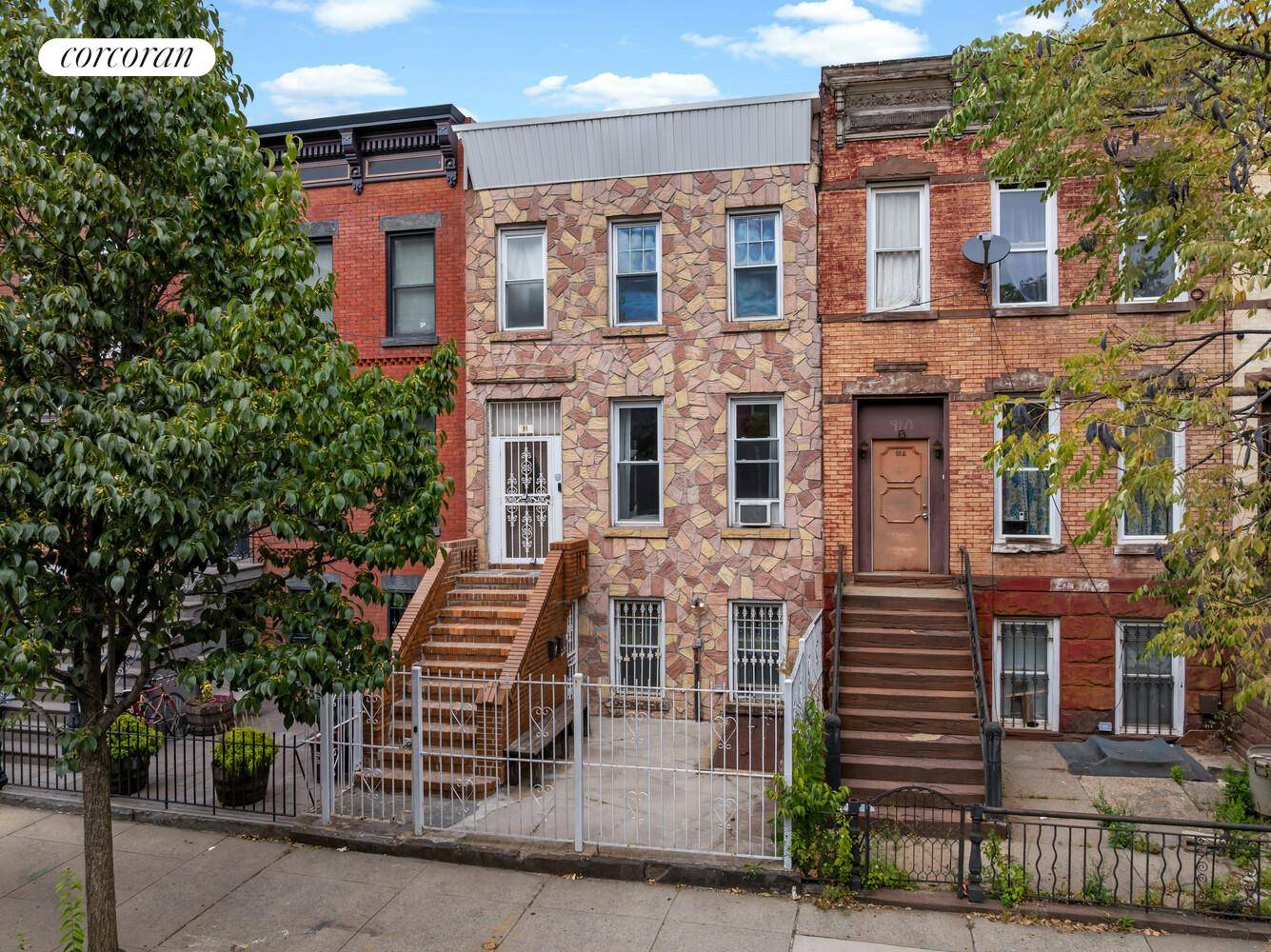 Welcome to 91 Somers Street, a timeless two family brick townhouse in the heart of Bushwick, offering a rare combination of charm, flexibility, and opportunity.