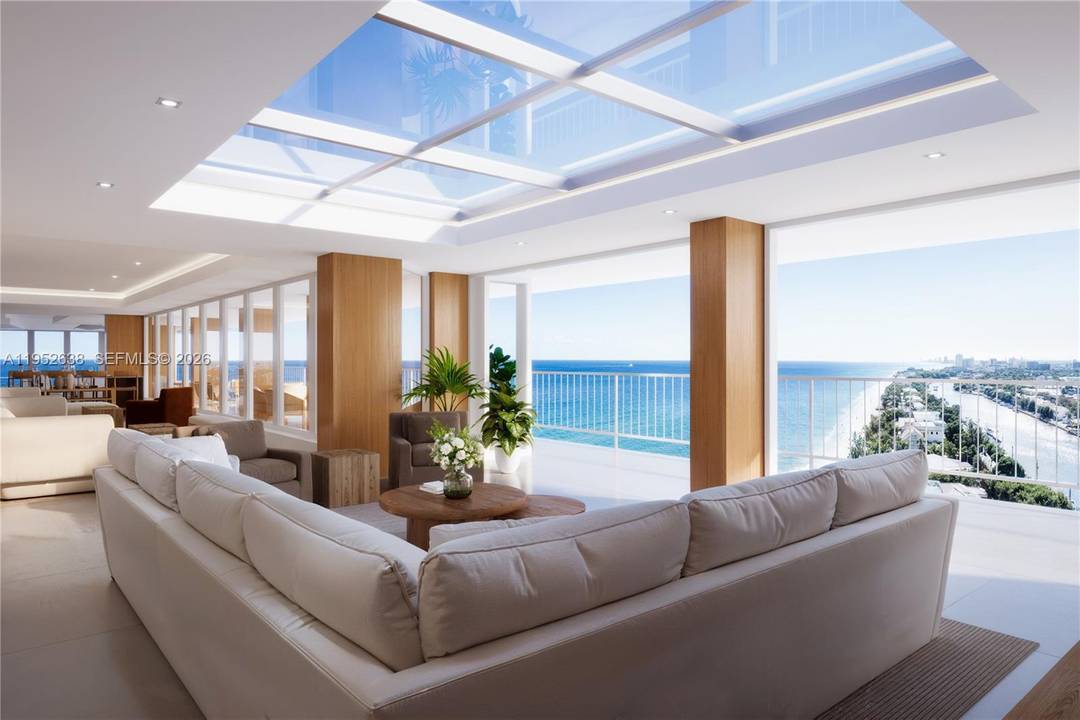 Sky Palace one of South Florida s largest penthouses with 8k sq ft of private living area plus an additional 5k sq ft of balcony.