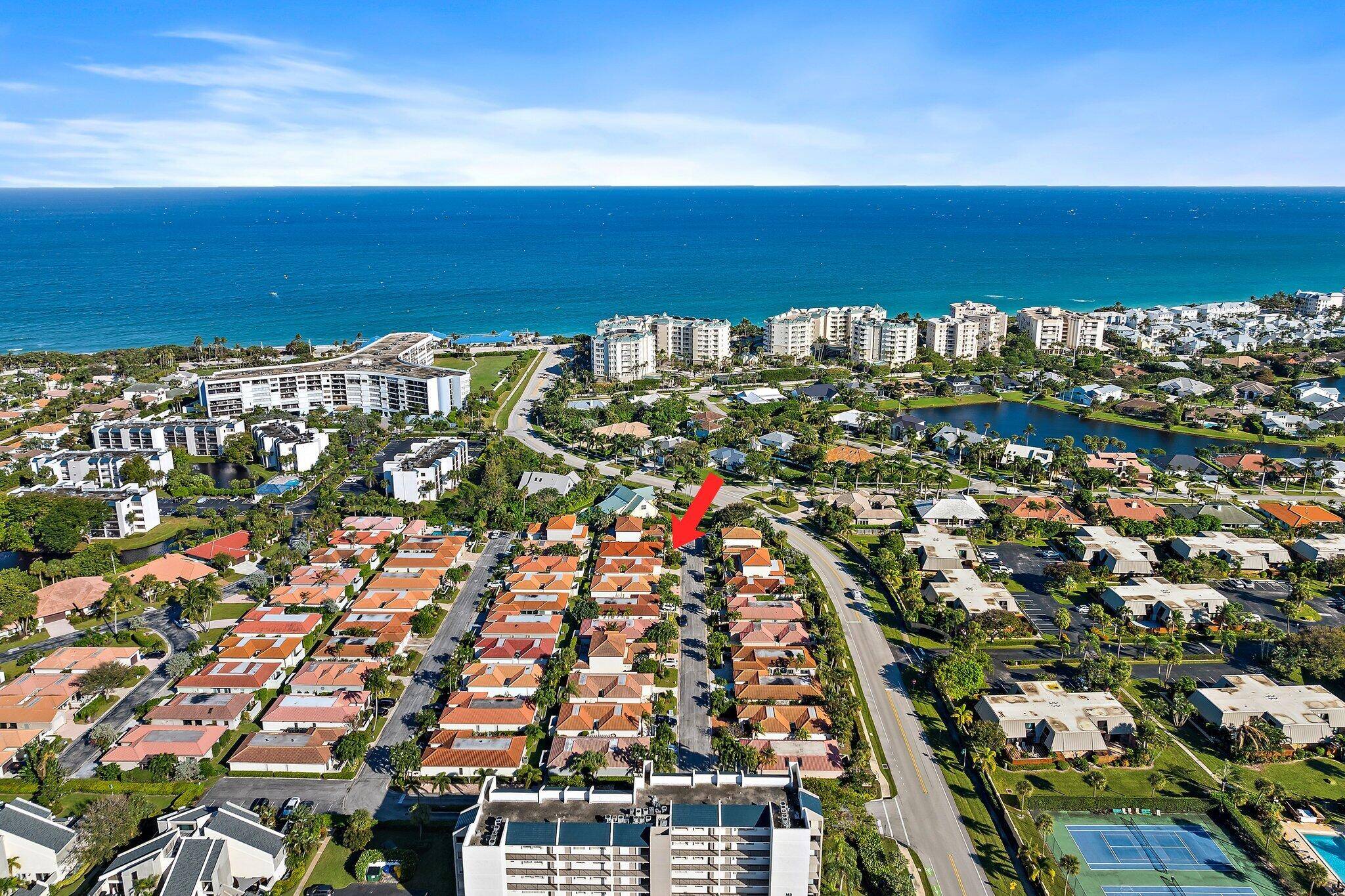 Must see, fully renovated, Mediterranean style villa just steps from Jupiter Beach !