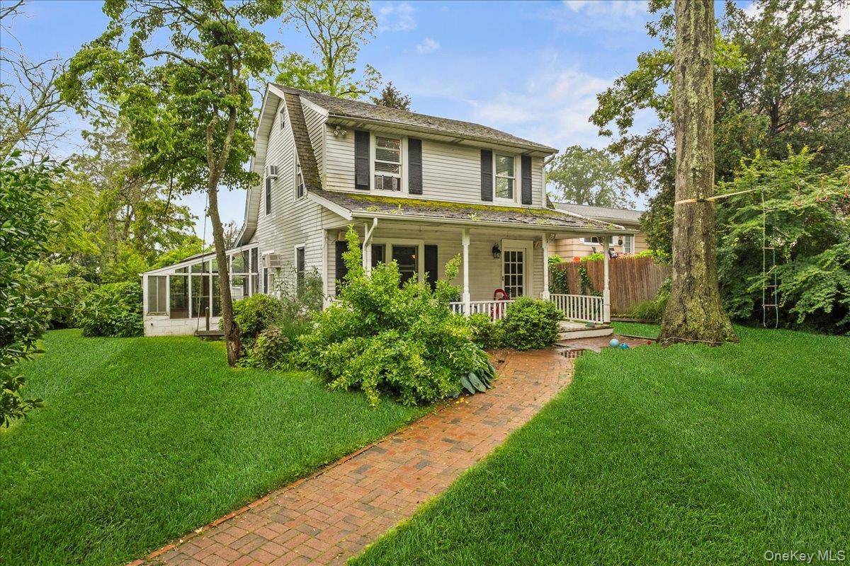 Spacious and Secluded Colonial Style Home offers BRAND NEW Eat in Kitchen, all new appliances include refrigerator, gas oven, microwave and dishwasher.
