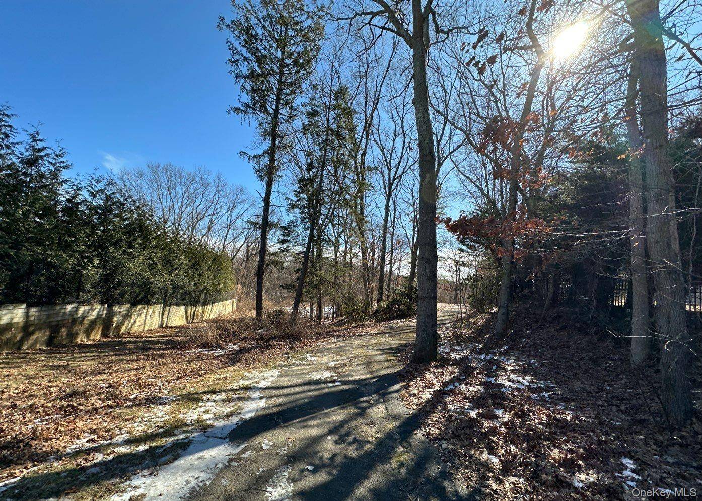 Large 1. 19 acre parcel of vacant land, enjoying a beautiful location on a residential street in the heart of Woodbury.