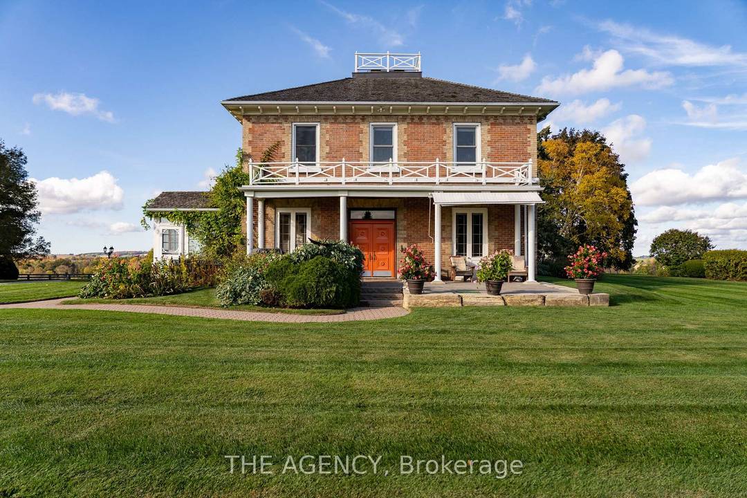 Set across 107 acres of gently rolling countryside, this extraordinary estate embodies refined rural living with a fully renovated 1850s century home offering over 4, 000 sq.