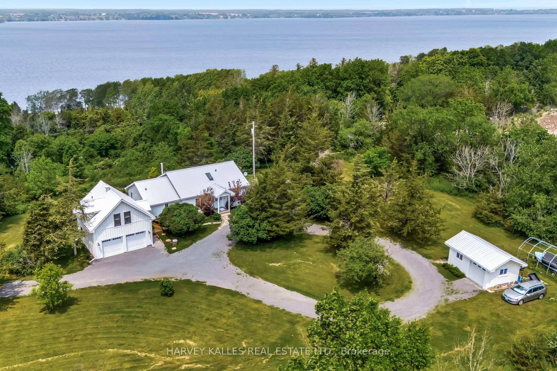 Escape to this stunning, private rural retreat with breathtaking water views laid out before you.
