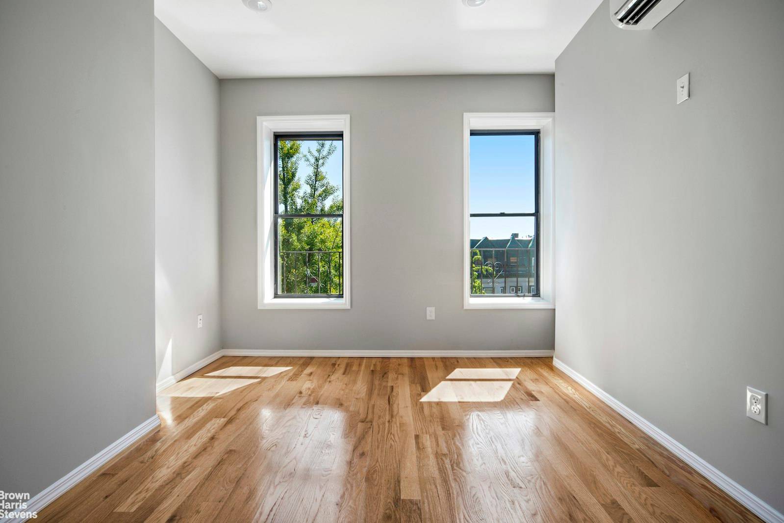 This newly renovated three bedroom, one bath floor through home is nearly 800 sf and has a layout that is smartly designed with ample living and dining space.