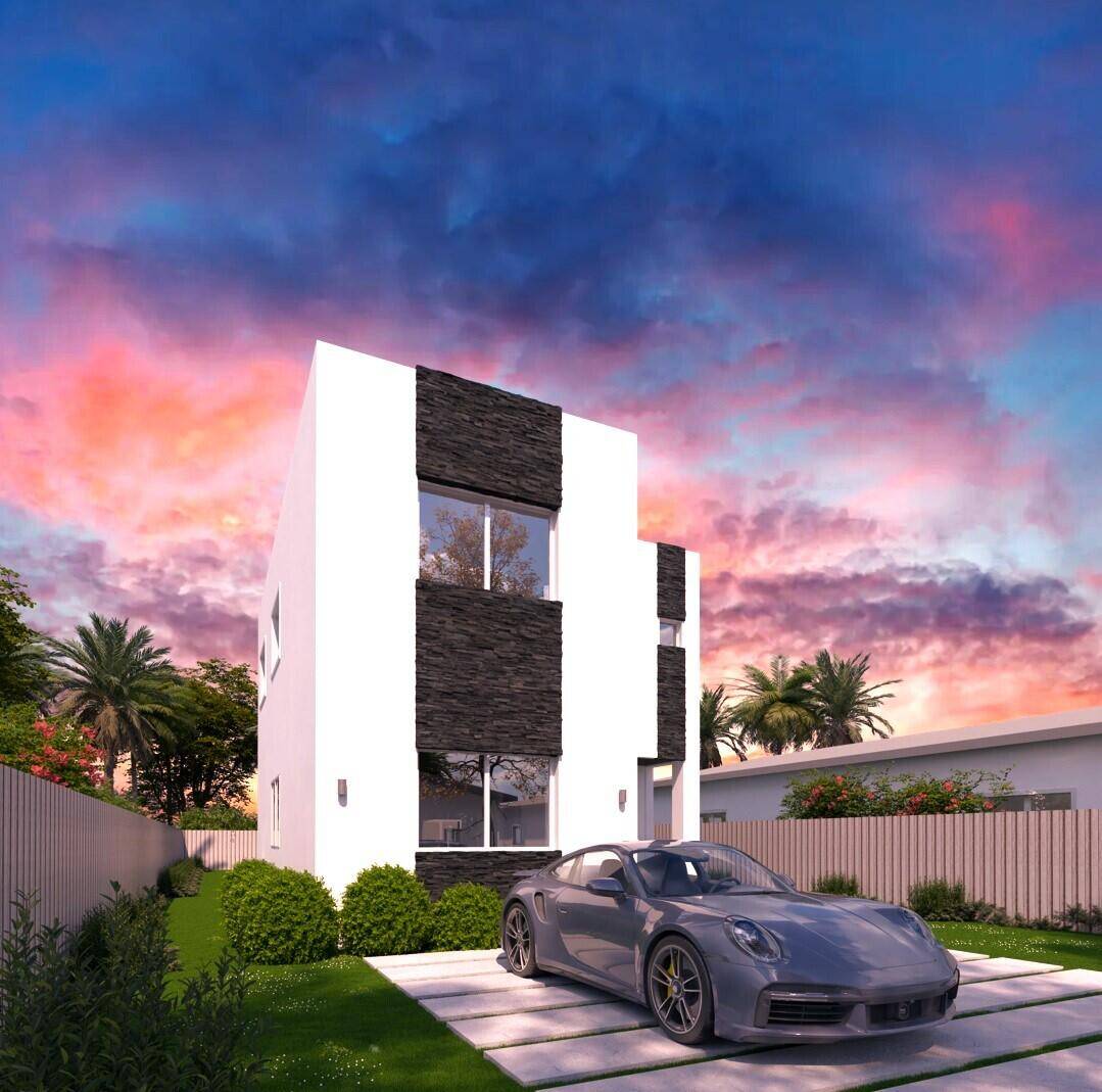 Bring your vision and complete this nearly finished new construction in the heart of Fort Lauderdale.