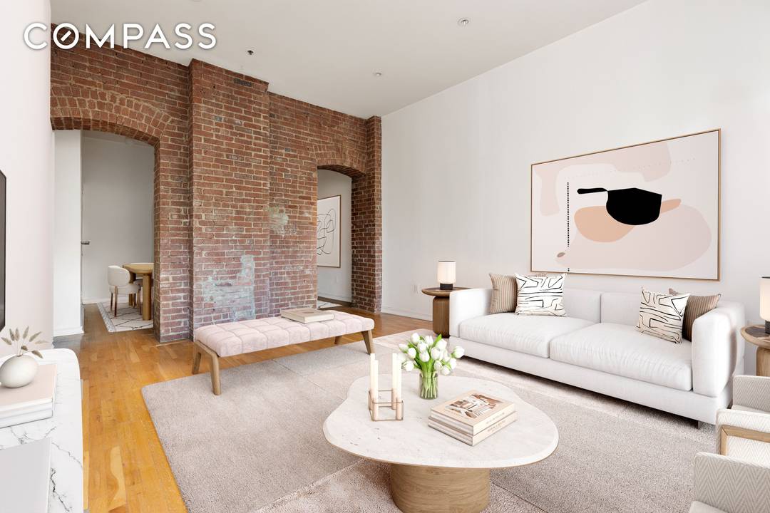 Welcome to Residence 4M at Clinton Mews, a distinctive pre war cooperative originally constructed in 1898 and later converted to loft style residences.