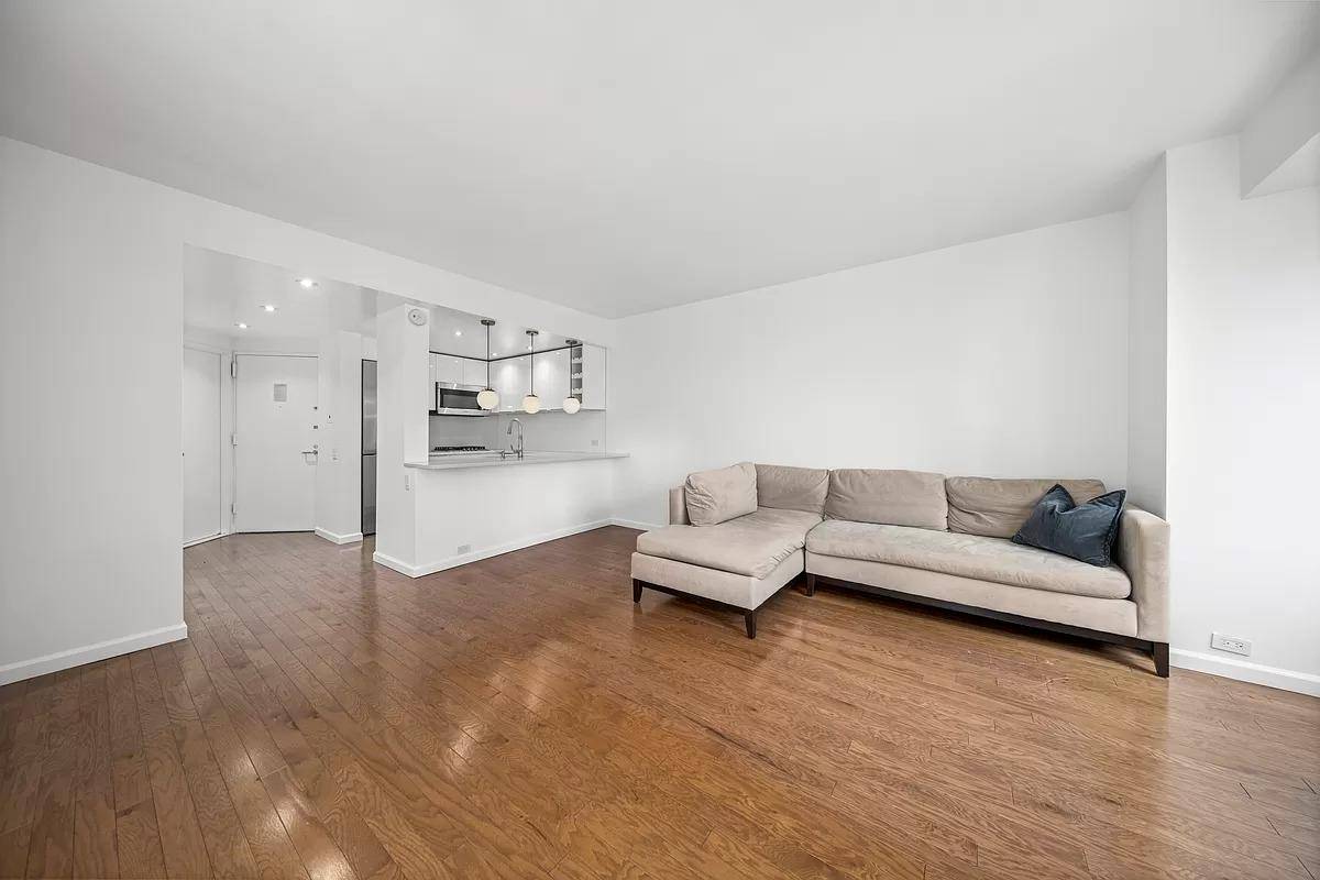Step into this thoughtfully renovated, spacious one bedroom apartment boasting an abundance of storage space and modern amenities.