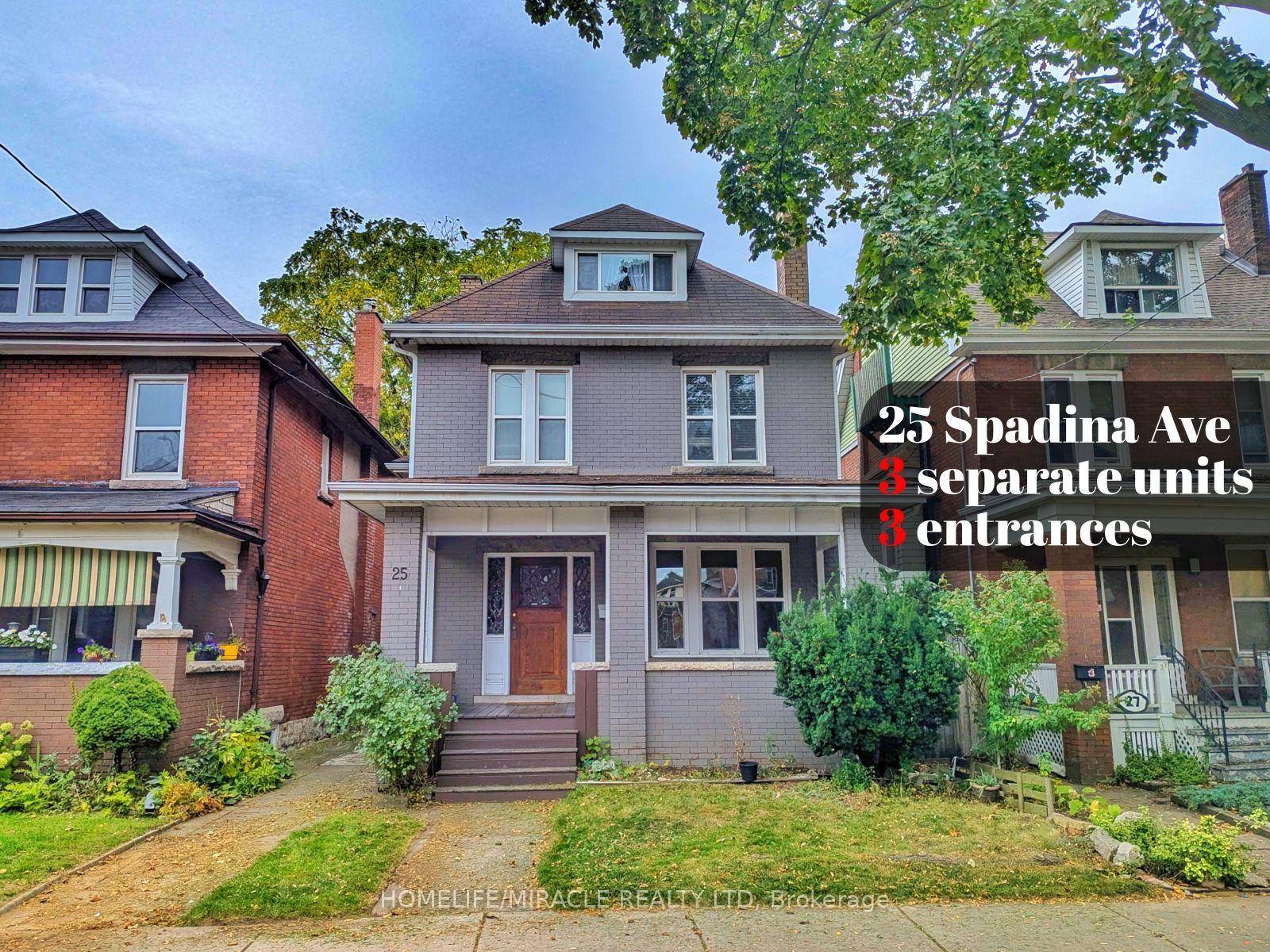 Versatile Investment Opportunity or Multi Generational Home in Central HamiltonCharming 2.