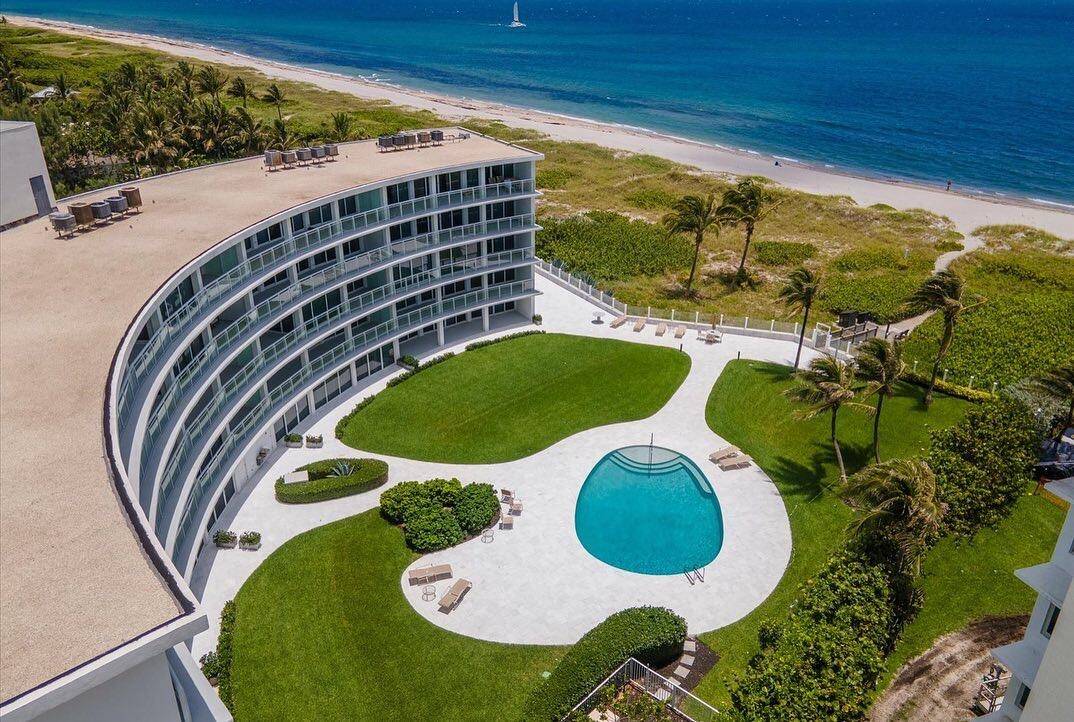 Experience beach living at the Hamilton House located directly on the beach and a short distance from Atlantic Avenue in Delray.