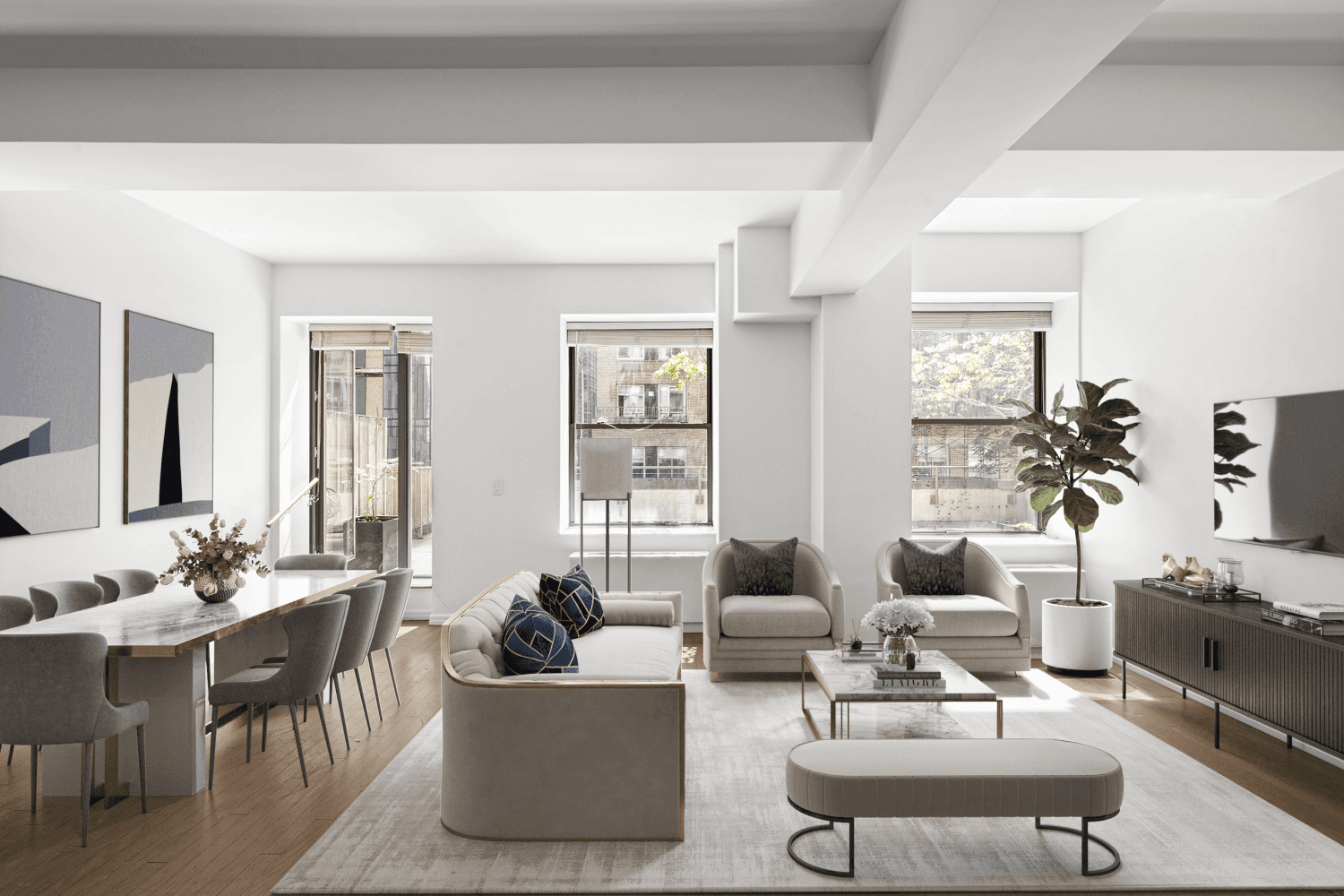 Sun Drenched One Bedroom with a Massive Terrace That Steals the Show !