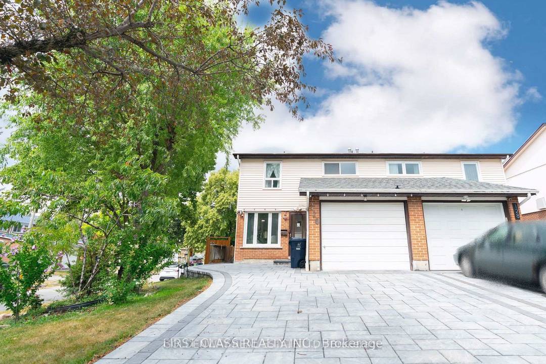 Beautiful semi detached home on a corner lot in the prime North Agincourt area of Scarborough.
