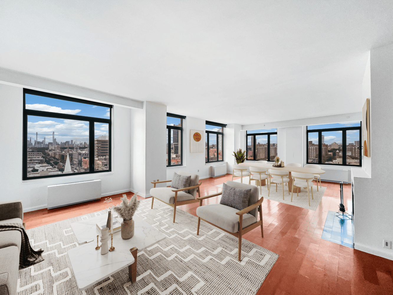 Harlem Elegance A Penthouse Duplex Retreat Discover the epitome of Harlem living in this stunning penthouse duplex.