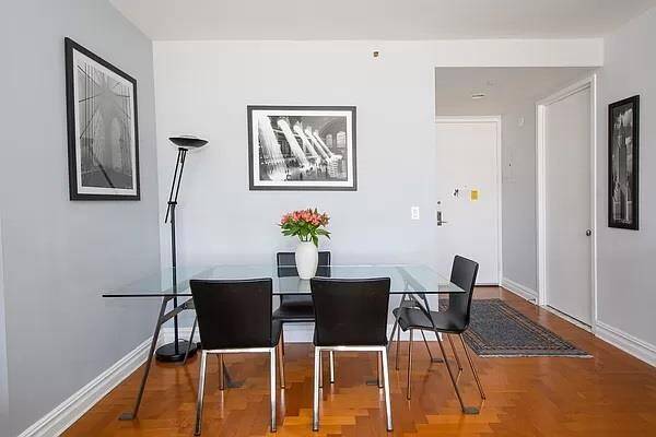 Beautiful two bedroom with 2 baths on a high floor.