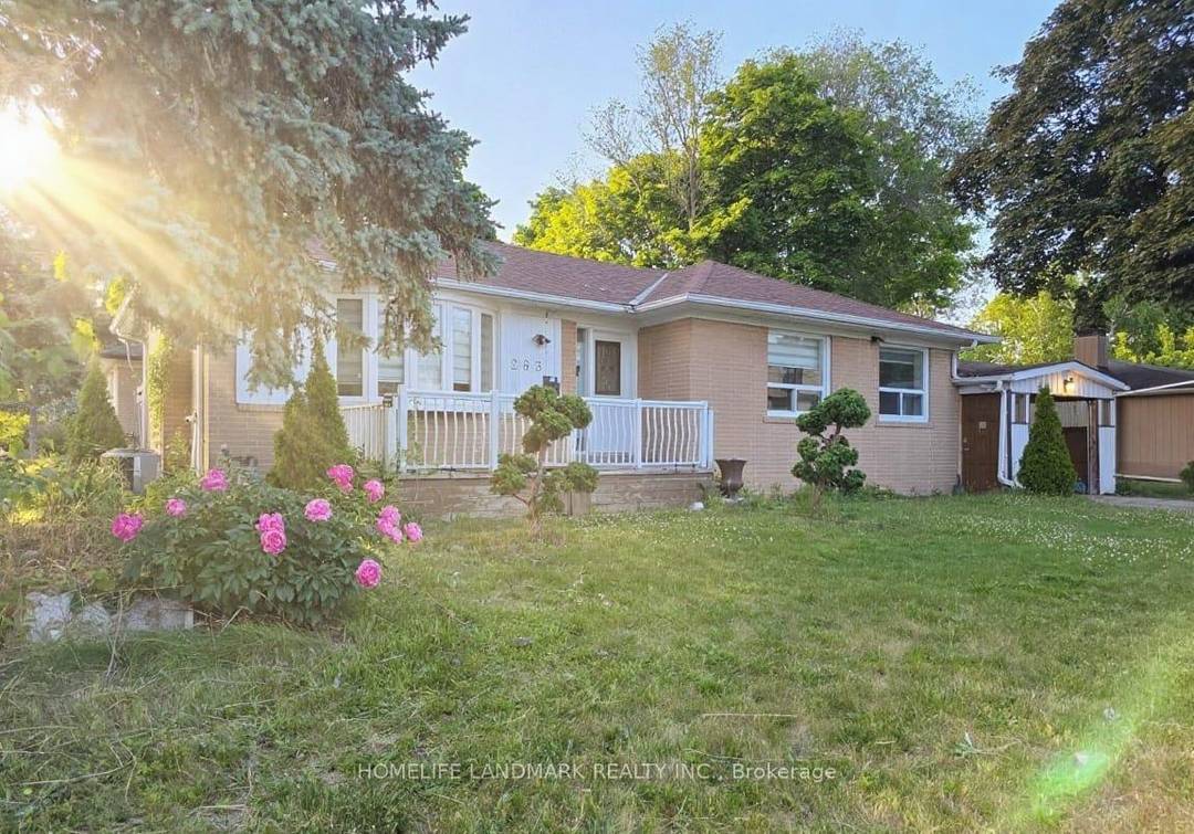 An Excellent bungalow features 'Two Separate Driveways' On Large Corner Lot.