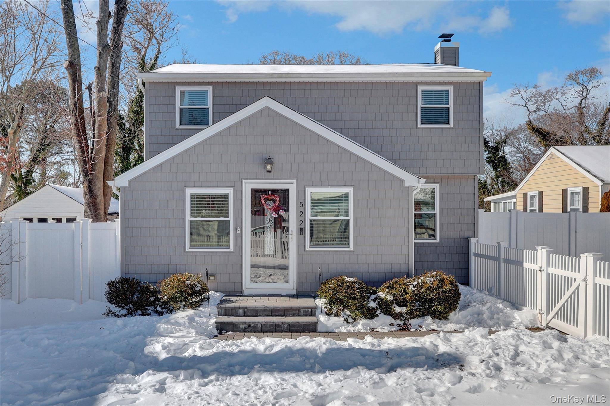 Welcome to this fully renovated 3 bedroom, 2 bath Colonial set on a generous.